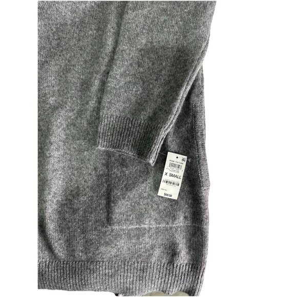 State of Day Women's Indulge & Rest Loungewear Tunic Hoodie - Grey Size XS - Picture 5 of 6